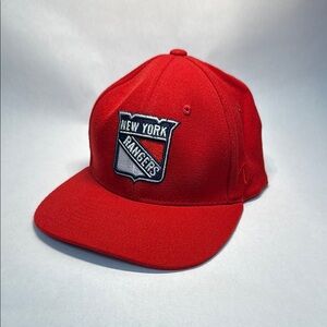 Zephyr Red New York Rangers Hat M/L